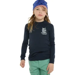Kinder Namuk - Kid's Uil Merino Longsleeve - Merinounterwäsche