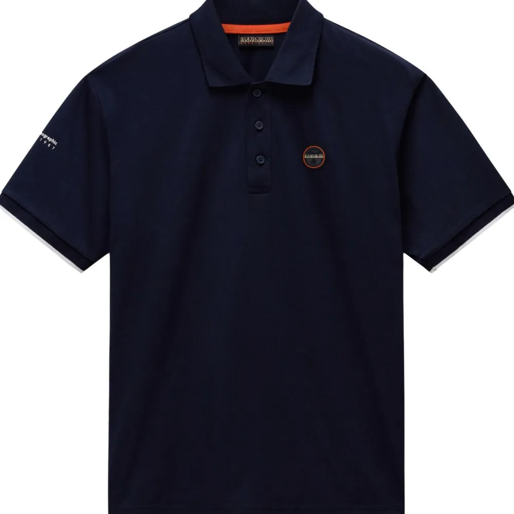 Napapijri - E-Badge Sum - Polo-Shirt