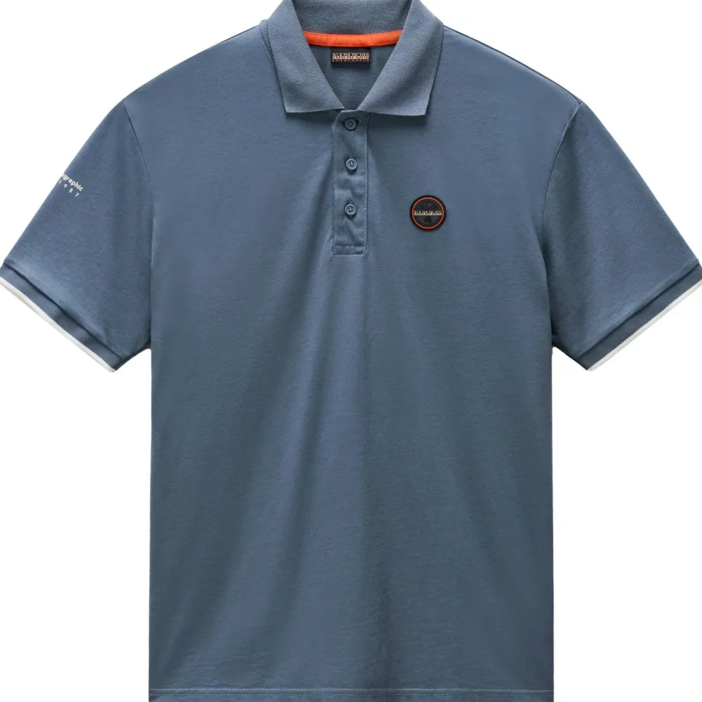 Napapijri - E-Badge Sum - Polo-Shirt