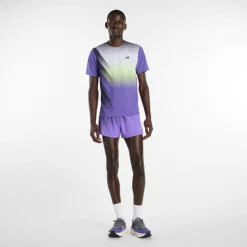 New Balance - Race Day Ultra Light Printed T-Shirt - Laufshirt