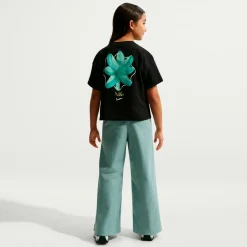 Online - Girl's NSW Tee OC Boxy Flower - T-Shirt Kinder T-Shirts|Shirts, Hemden & Longsleeves