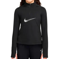 - Girl's Pro Dri-Fit Half-Zip L/S Top - Laufshirt>Nike Outlet