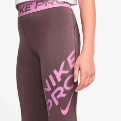 Kinder Nike - Girl's Pro Dri-Fit Tight High Brand Read VNR - Leggings
