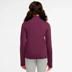 Discount - Kid's Dri-Fit Long-Sleeve 1/2-Zip Top - Laufshirt Kinder Fitnessbekleidung|Laufbekleidung