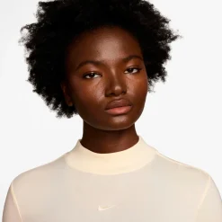 Nike - Women's NSW Tee L/S Knit Chill Knit Mock - Laufshirt^ Laufbekleidung|Shirts, Hemden & Longsleeves