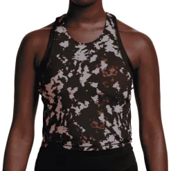 Nike - Women's One Fitted Dri-Fit Printed Tank Top - Tank Top