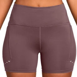 - Women's Swift High-Waisted 4 Tight Running Shorts - Laufshorts><noscript><img width=