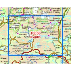 - Wander-Outdoorkarte: Bygdin 1/50 - Wanderkarte>Nordeca Outlet