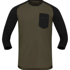 Outlet Norrøna - Skibotn Equaliser Merino 3/4 T-Shirt - Radtrikot Trekkingbekleidung|Fahrradbekleidung