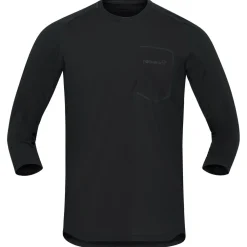 Outlet Norrøna - Skibotn Equaliser Merino 3/4 T-Shirt - Radtrikot Trekkingbekleidung|Fahrradbekleidung