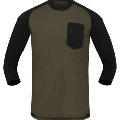 Outlet Norrøna - Skibotn Equaliser Merino 3/4 T-Shirt - Radtrikot Trekkingbekleidung|Fahrradbekleidung