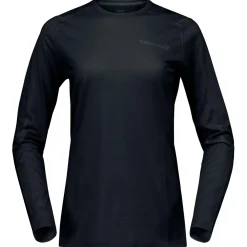 Online Norrøna - Women's Falketind EqualiserUll Long Sleeve - Merinoshirt Shirts, Hemden & Longsleeves