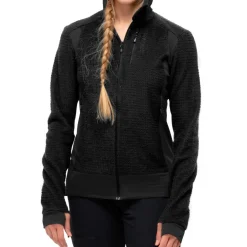Norru00f8na Norrøna - Women's Falketind Alpha120 Zip Hood - Fleecejacke^ Trekkingbekleidung|Hochtourenbekleidung