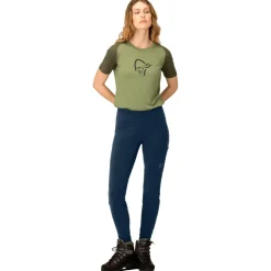 Online Norrøna - Women's Femund Warmwool Flex2 Tights - Leggings Trekkingbekleidung|Wanderbekleidung
