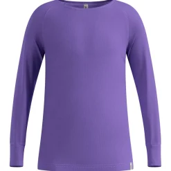 Clearance - Kid's Base Layer Top Crew Neck L/S Active Warm Eco - Kunstfaserunterwäsche Kinder Skibekleidung|Skiunterwäsche