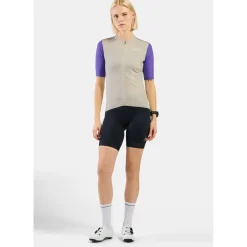 - Women's Essential Heritage Print Shirt S/S FZ - Radtrikot Fahrradbekleidung|Radtrikots