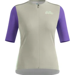 - Women's Essential Heritage Print Shirt S/S FZ - Radtrikot Fahrradbekleidung|Radtrikots