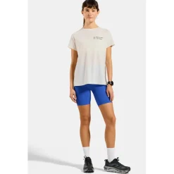 Odlo - Women's Essential Print T-Shirt Crew Neck S/S - Laufshirt