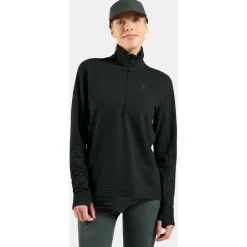 Odlo - Women's Mid Layer 1/2 Zip Essential Thermal - Laufshirt