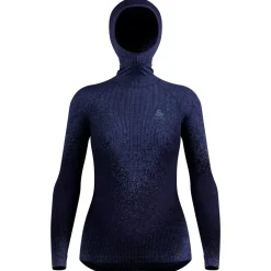 - Women's Performance Warm Blackcomb Bl Facemask L/S - Kunstfaserunterwäsche>Odlo Hot