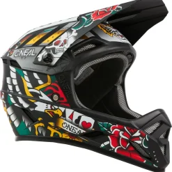 Discount - BACKFLIP Helmet INKED V.24 - Fullfacehelm Fahrradhelme|Fahrradhelme