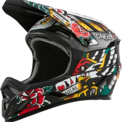 Discount - BACKFLIP Helmet INKED V.24 - Fullfacehelm Fahrradhelme|Fahrradhelme