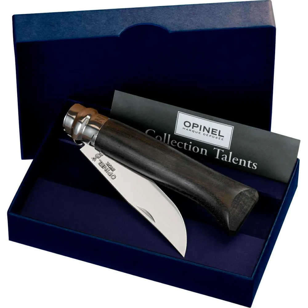 Opinel - No 08 Ebenholz - Messer^ Trekkingausrüstung|Messer