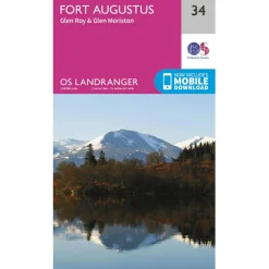 Ordnance Survey - Fort Augustus L034 - Wanderkarte