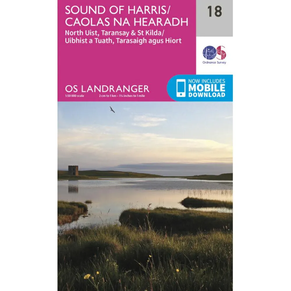 - Sound Of Harris L018 - Wanderkarte>Ordnance Survey Best