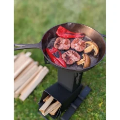 Origin Outdoors - Feuerpfanne Polished - Pfanne^ Outdoor-Küche|Töpfe & Geschirr