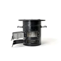 Origin Outdoors - Raketenofen Skadi mit Transporttasche - Trockenbrennstoffkocher