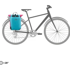 Online - Vario Cyber QL2.1 26 - Gepäckträgertasche Fahrradrucksäcke|Taschen