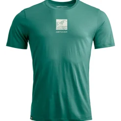 Ortovox - 120 Cool Tec Abstract T-Shirt - Merinoshirt^ Wanderbekleidung|Shirts, Hemden & Longsleeves