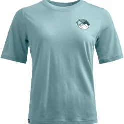 - Women's 140 Cool Round Landscape T-Shirt - Merinoshirt Wanderbekleidung|Shirts, Hemden & Longsleeves