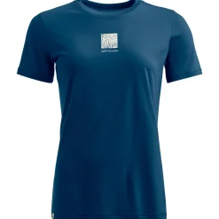 - Women's 120 Cool Tec Abstract T-Shirt - Merinoshirt>Ortovox