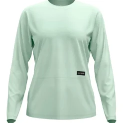 Discount - Women's 185 Merino Patch L/S - Merinoshirt Hochtourenbekleidung|Skibekleidung