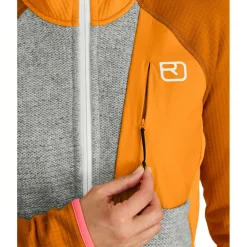 Ortovox - Women's Fleece Grid Plus Classic Knit Hoody - Fleecejacke^ Skibekleidung|Jacken