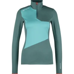- Women's Fleece Light Zip Neck - Fleecepullover>Ortovox Outlet