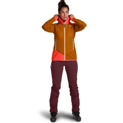 Outlet - Women's Swisswool Col Becchei Hybrid Jacket - Softshelljacke Hochtourenbekleidung|Skibekleidung
