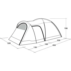 Outwell - Cloud 5 Plus - Gruppenzelt
