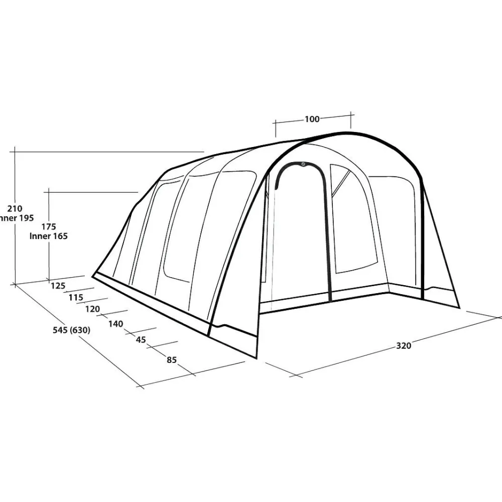 - Colorado 5 Air - 4-Personen Zelt>Outwell Online