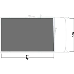 Outwell - Footprint Denver / Colorado 5 Air - Zeltunterlage