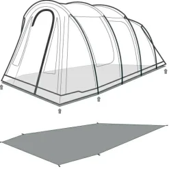 Outwell - Footprint Rockwell 6 - Zeltunterlage^ Zelte