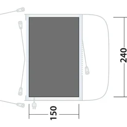 - Footprint Santa Monica Air - Zeltunterlage>Outwell Sale