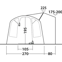 Outwell - Talladega Air - Busvorzelt^ Zelte