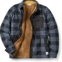 Best - Firelight Sherpa Lined Overshirt - Winterjacke Winterjacken|Jacken
