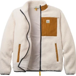 Passenger - Trekker 2.0 Recycled Deep-Pile Sherpa Fleece - Fleecejacke^ Alltagsbekleidung|Jacken