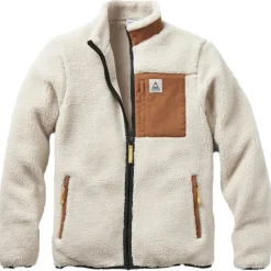 Online - Trekker Recycled Deep-Pile Sherpa Fleece - Fleecejacke Trekkingbekleidung|Wanderbekleidung