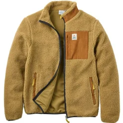 Online - Trekker Recycled Deep-Pile Sherpa Fleece - Fleecejacke Trekkingbekleidung|Wanderbekleidung