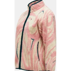 Outlet - Women's Graphic Pile Jacket - Fleecejacke Trekkingbekleidung|Wanderbekleidung